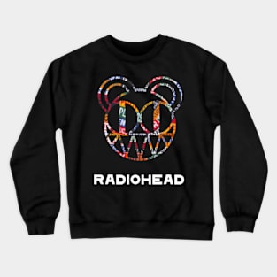 In Rainbows Amnesic Kid A Ok-Radio Computer  Pablo Honey A Moon Pool Crewneck Sweatshirt